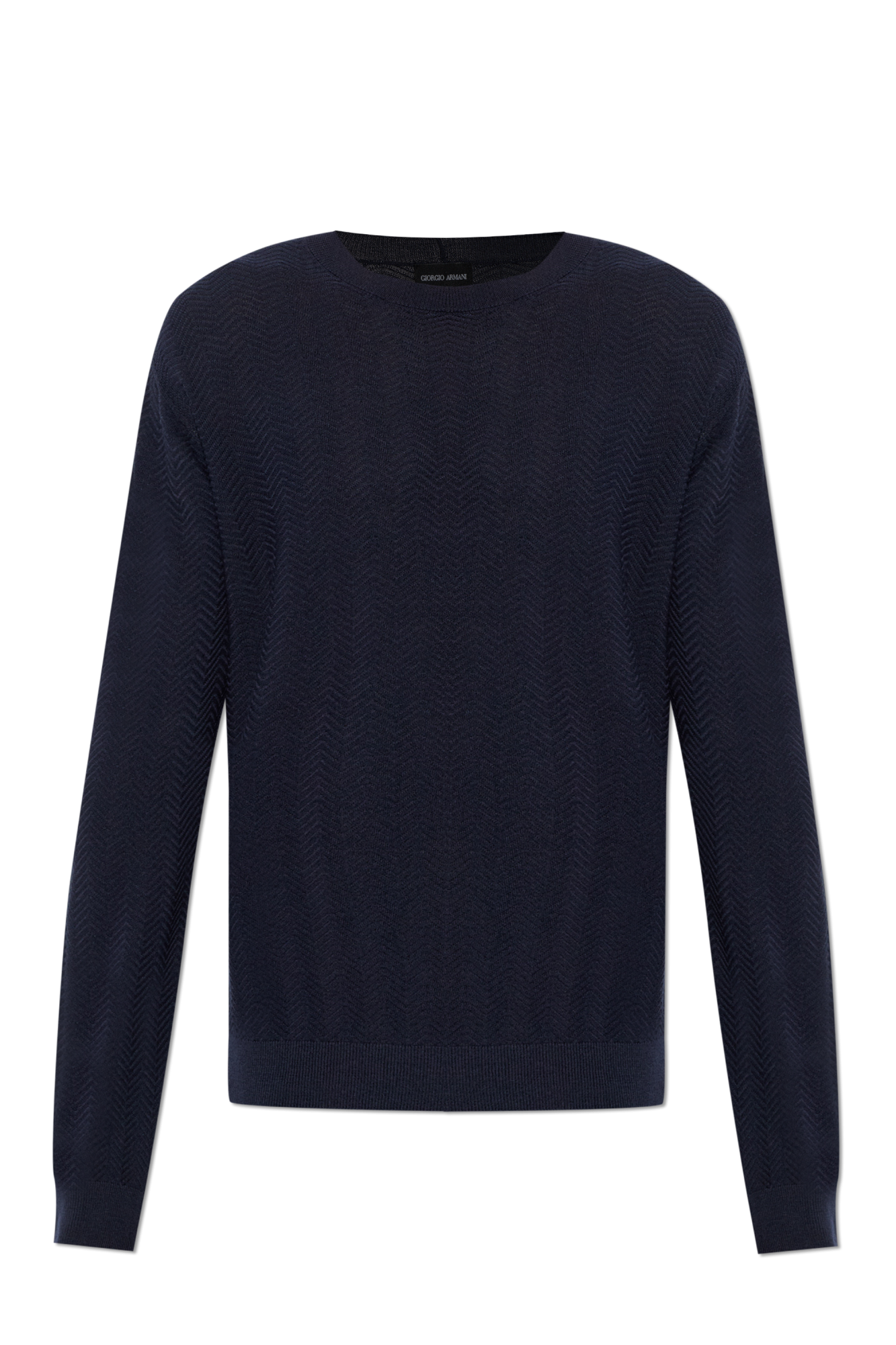 Giorgio Armani Crew-neck sweater | Men's | Vitkac